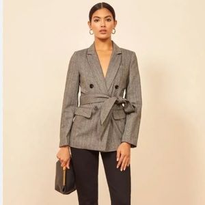 NWT reformation herringbone blazer